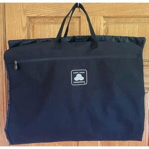State Farm Insurance Black Garment Bag Vintage Retro Logo